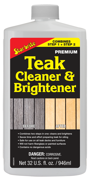 One Step Teak Cleaner & Brightener